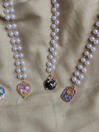 Bridgerton Inspired Vintage Charm Pearl Pendant Necklace