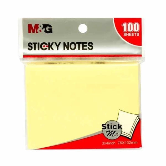 M&G STICKY NOTES STICK ME YS-141 100-SHEETS