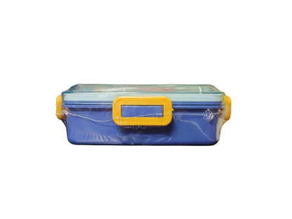 CUTE LUNCH BOX WITH SPOON/FOLK AND ADJUSTABLE PARTITION