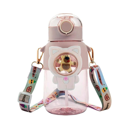 Kidology Bear Transparent Sipper Bottles