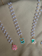 Bridgerton Inspired Vintage Charm Pearl Pendant Necklace