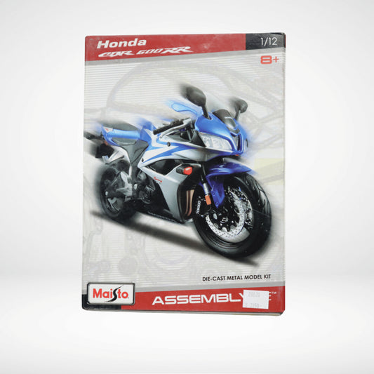 MAISTO KAWASAKI NINJA ZX-14R 1:12 SCALE DIECASTE MODEL ASSEMBLY LINE KIT