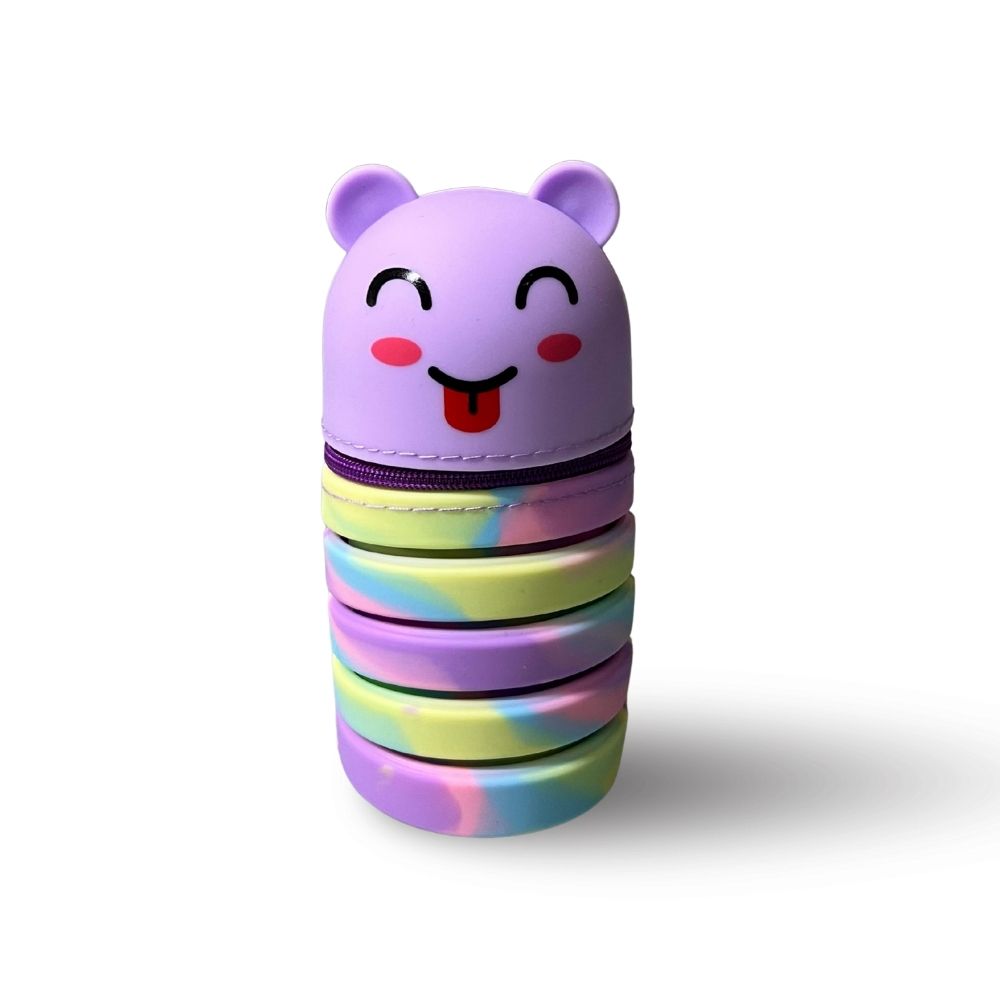 Cute Expandable Silicon Pouch No-959