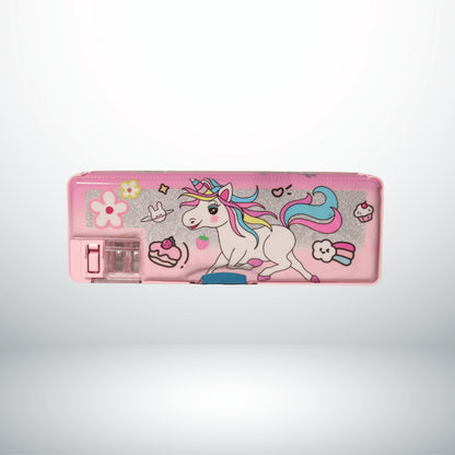 DOUBLE SIDED MAGNETIC GEOMETRY BOX UNICORN S-303