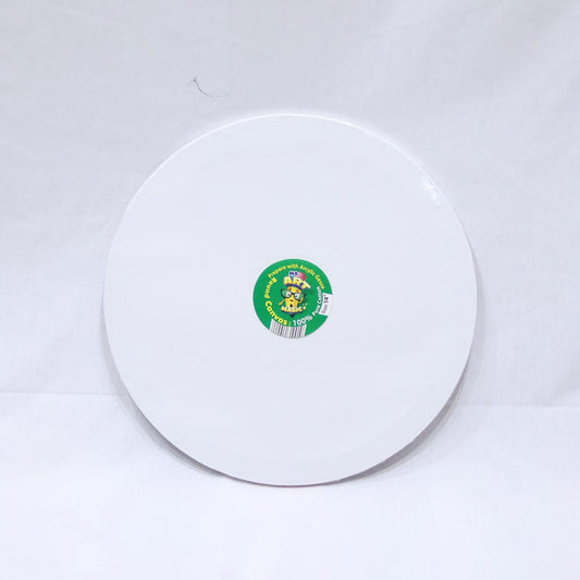 PREMIUM WHITE CANVAS ROUND 14" 3214