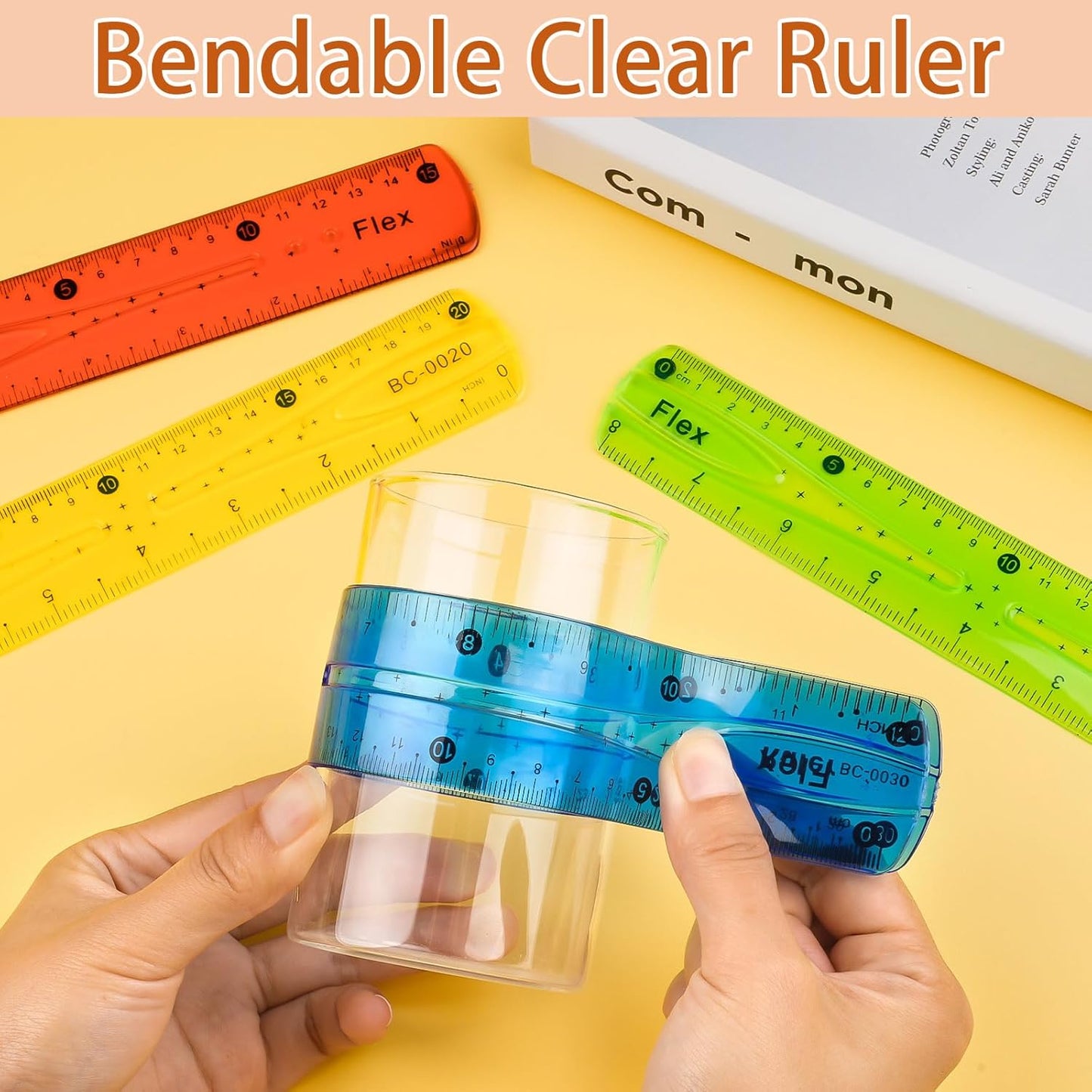BOSS FLEXIBLE RULER 12"