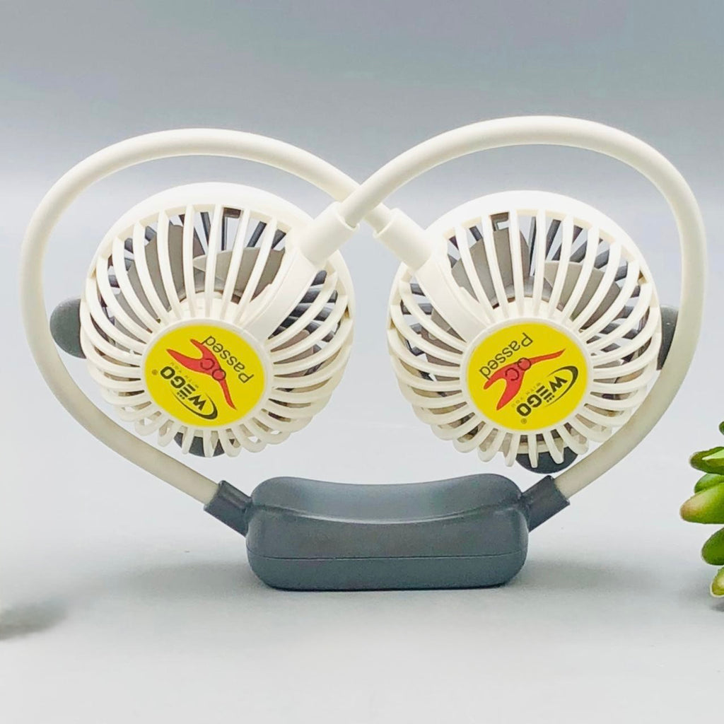 Rechargeable Portable Neck Fan – Mini USB Cooling Fan