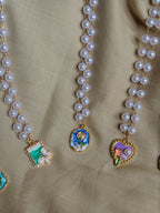 Bridgerton Inspired Vintage Charm Pearl Pendant Necklace