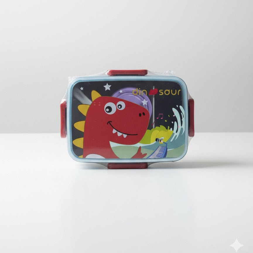 Cute Dinosaur Kids Lunch Box – Leakproof & Easy Lock Design