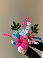 Handmade Velvet Bloom Box – Everlasting Luxury Floral Arrangement