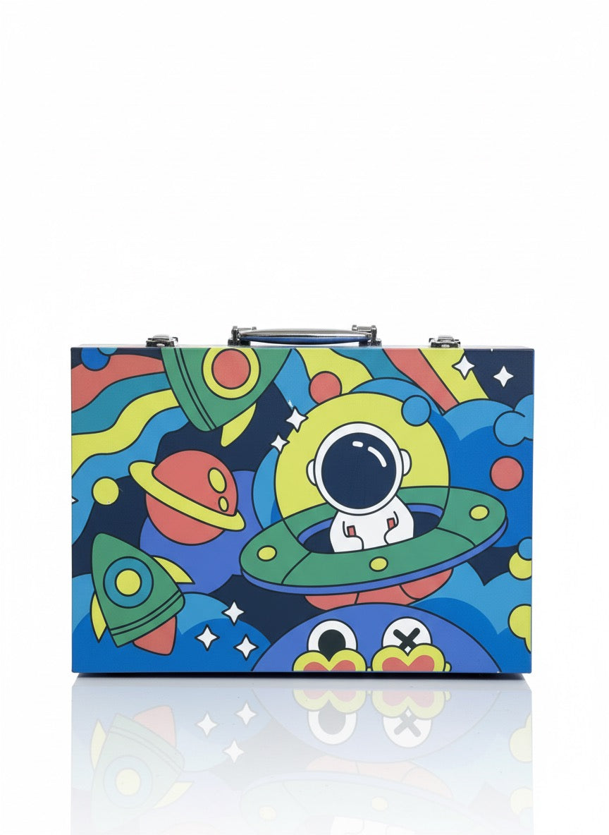 Astronaut Theme Coloring Kit 135pc