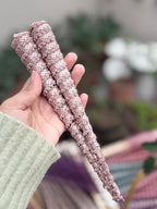 Handmade Embellished Mehndi Cones – Luxury Lace Wrapped Henna Cones