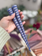 Handmade Embellished Mehndi Cones – Luxury Lace Wrapped Henna Cones