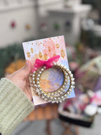 Pair of Eid Pearl Bangles on Creative Card