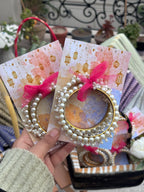 Pair of Eid Pearl Bangles on Creative Card