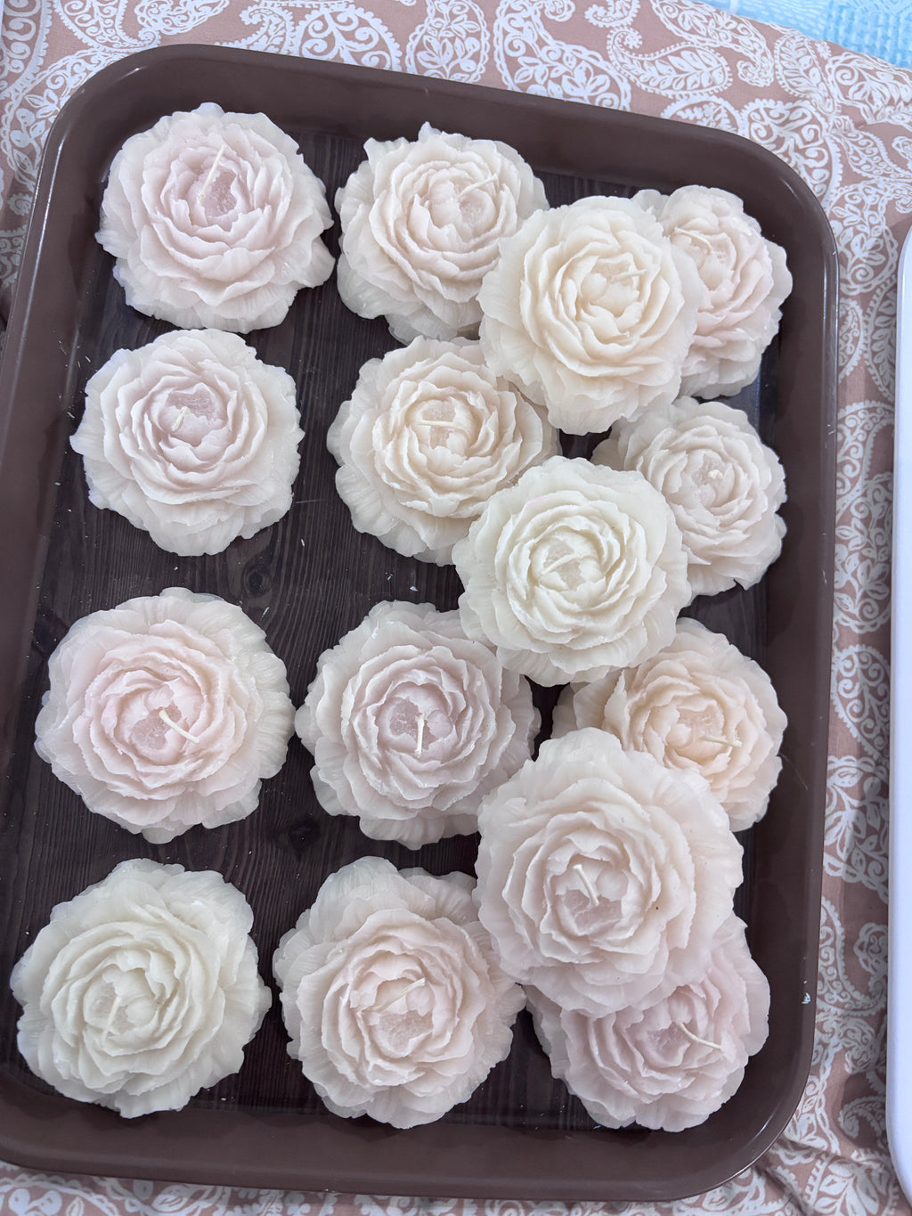 Premium Soy wax Peony scented candle