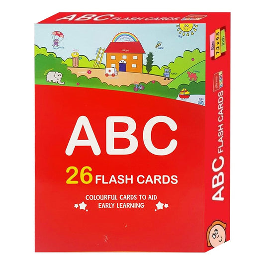 FLASH CARDS IN ENGLISH ALPHABET 26 PCS OF CAPITAL LETTERS