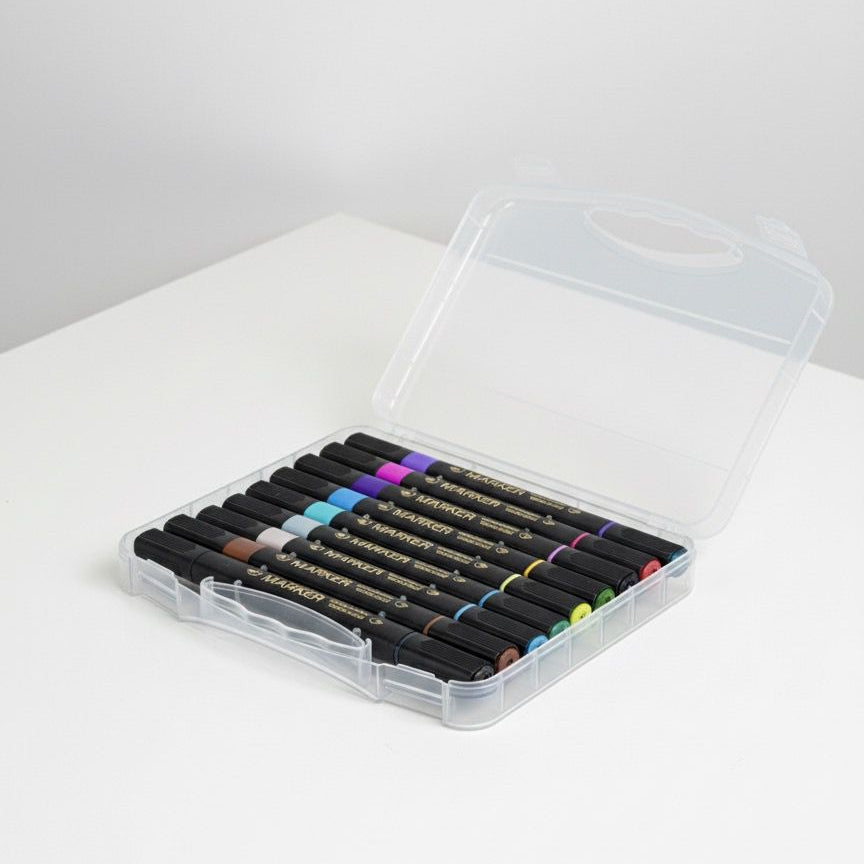 TONGDI WATER BASED BRUSH TIP MARKER PACK OF 18