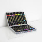 TONGDI WATER BASED DUAL SIDED COLOR MARKERS PACK OF 24