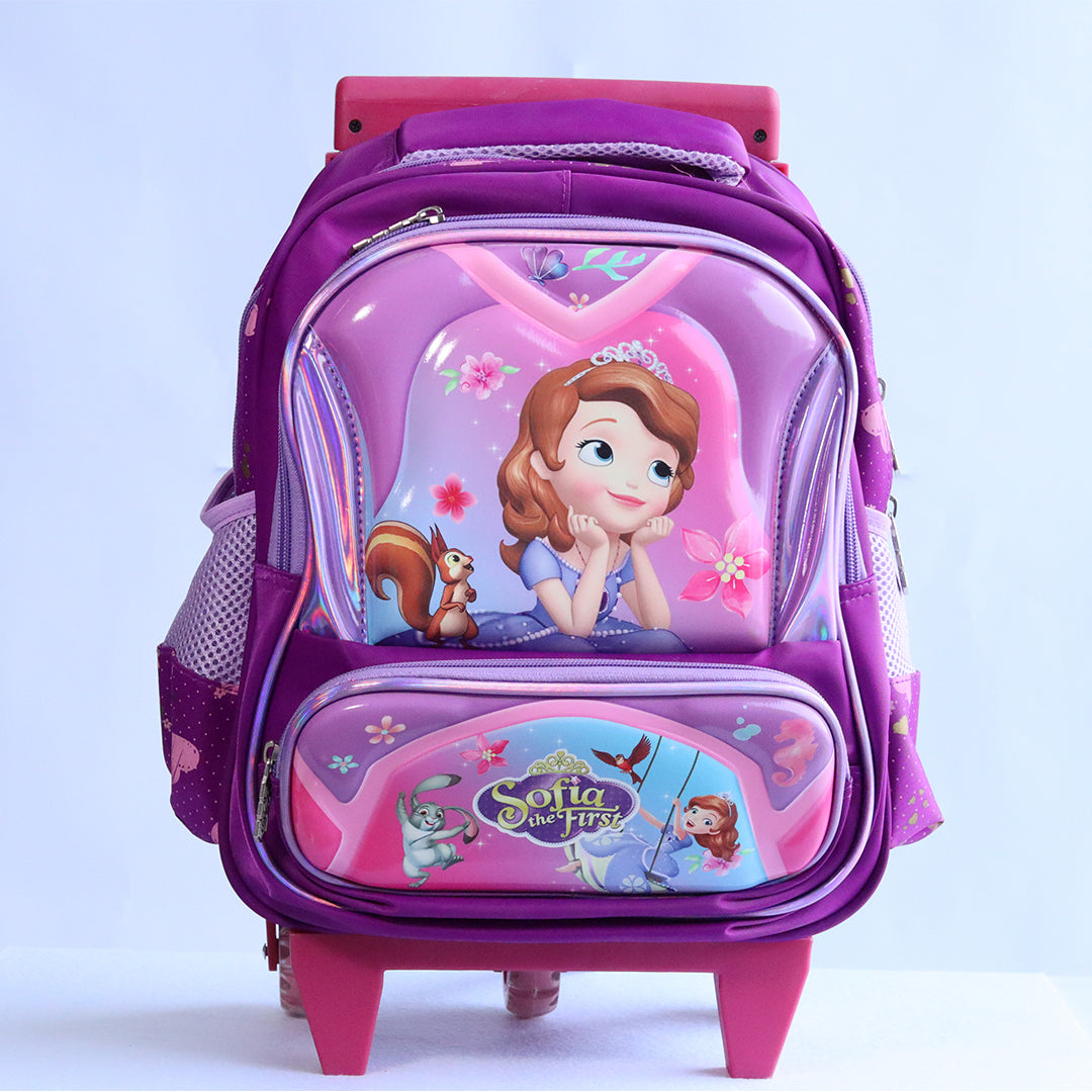 TROLLEY BAG 13" GIRLS SOFIA ALUMINIUM 222