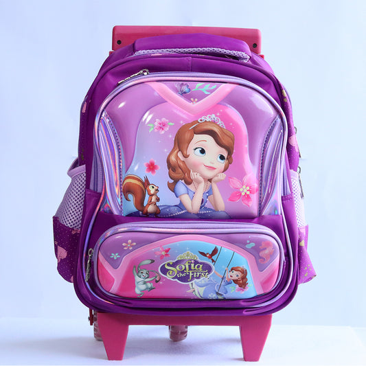 TROLLEY BAG 13" GIRLS SOFIA ALUMINIUM 222