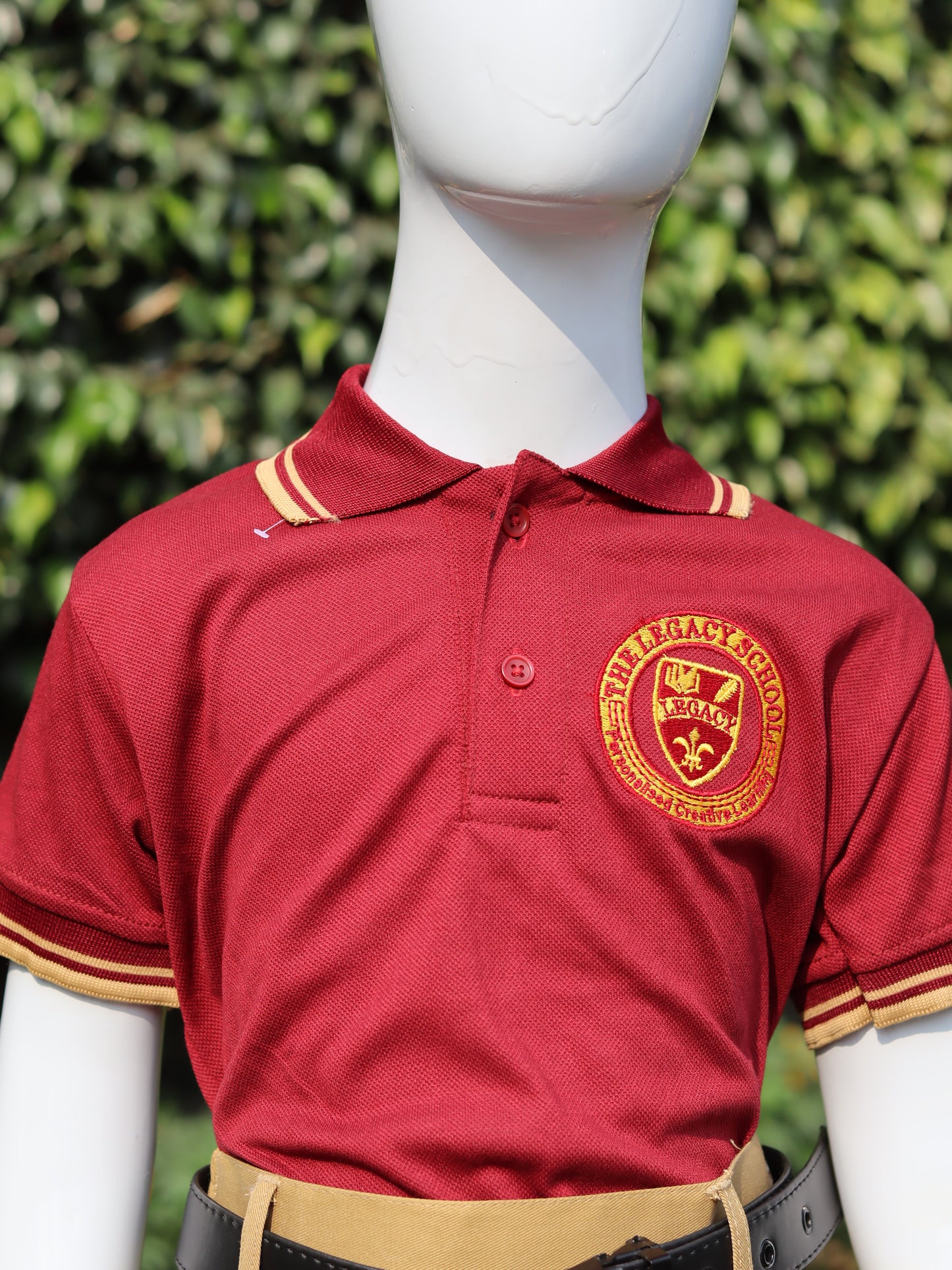 THE LEGACY SCHOOL POLO SHIRT HALF SLEEVES (TLS)