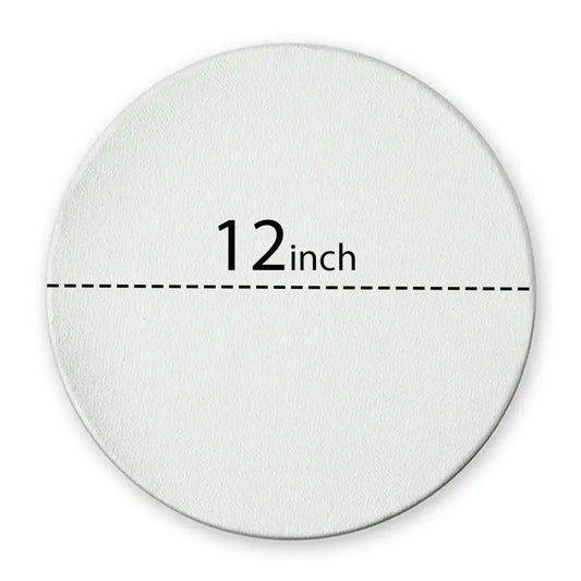 CANVAS BOARD SIMPLE ROUND 12"