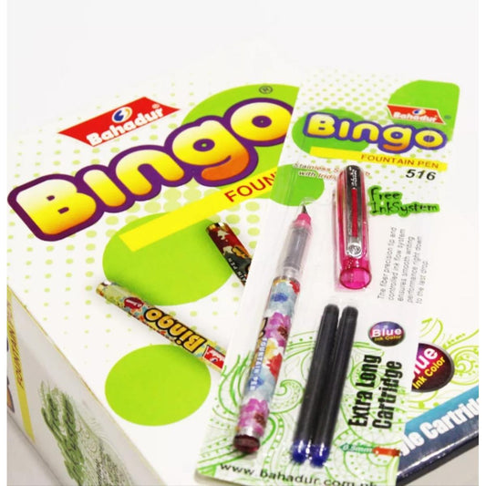 BAHADUR BINGO FOUNTAIN PEN 516