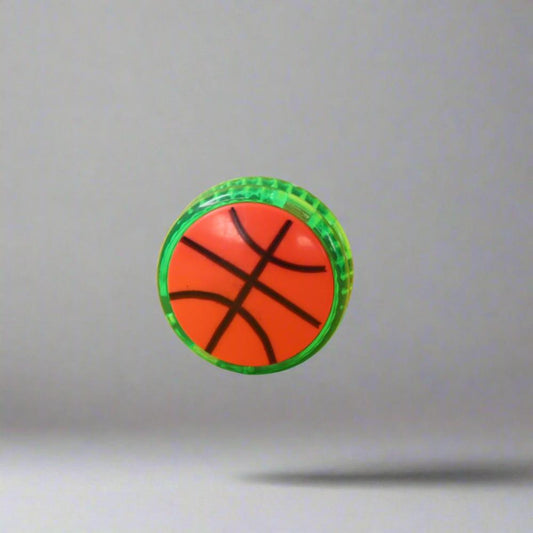 BASKETBALL PRINTED PLASTIC YOYO