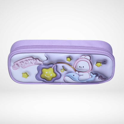 PENCIL POUCH 3D CUTE RABBIT