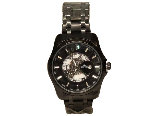 BEST WIN BLACK WRIST WATCH FOR MEN