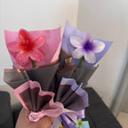 Crystal Bloom Mini Bouquet - Flower Shape Catcher with hand crafted Bouquets