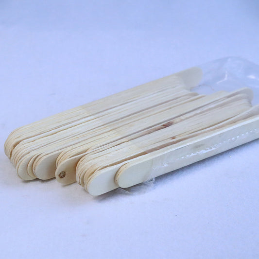 ICE CREAM STICK LARGE WOODEN BROWN