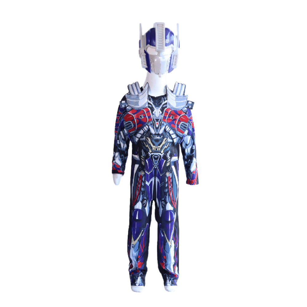 COSTUME TRANSFORMER BLUE SUIT MEDIUM