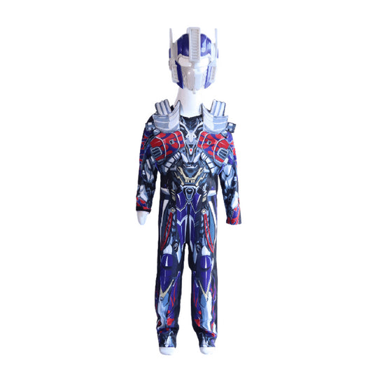 COSTUME TRANSFORMER BLUE SUIT MEDIUM