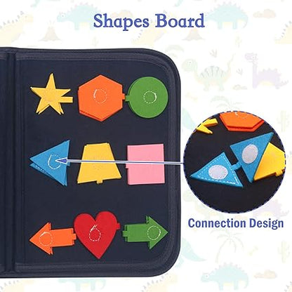 WITHOSENT BUSY BOARD FOR TODDLERS 4 LAYERS