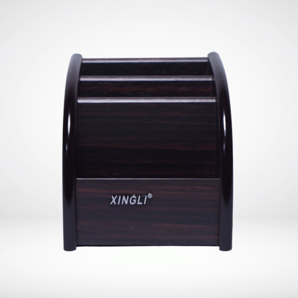 XINGLI WOODEN PENCIL VASE XL-5005-2 (DESK ORGANISER)
