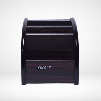 XINGLI WOODEN PENCIL VASE XL-5005-2 (DESK ORGANISER)