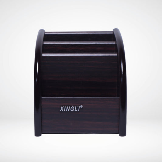 XINGLI WOODEN PENCIL VASE XL-5005-2 (DESK ORGANISER)