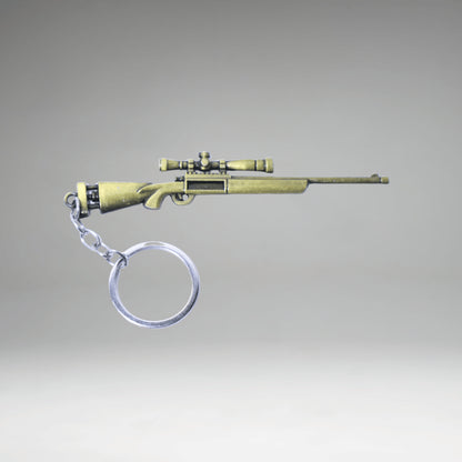 METAL ASSAULT RIFLES KEY CHAIN