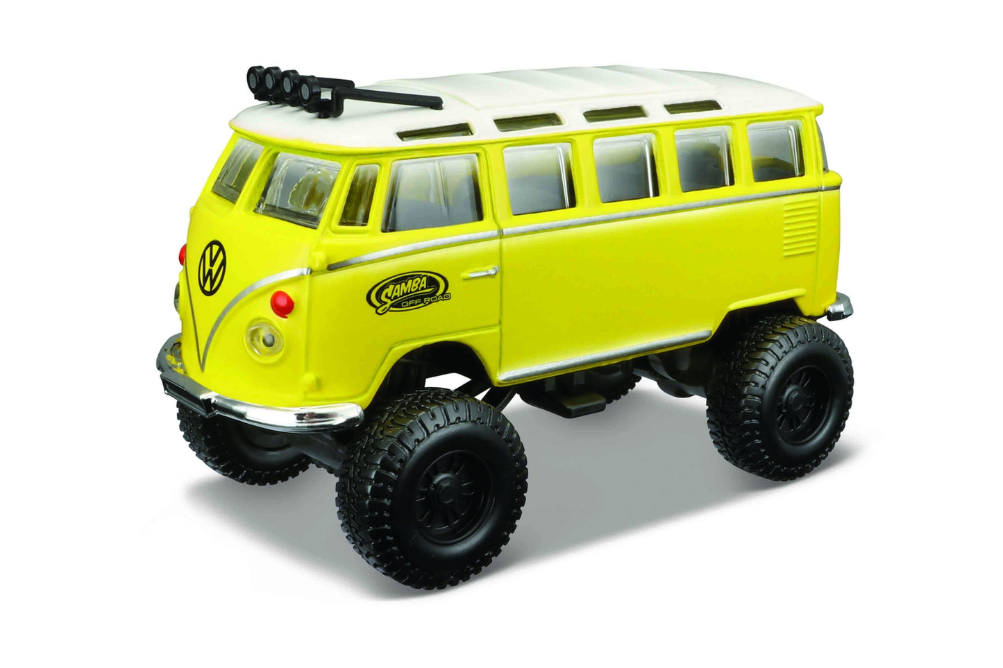 MAISTO DIECAST 4X4 REBELS VOLKSWAGEN VAN SAMBA MODEL CAR