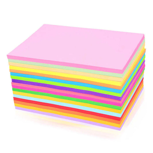 COLOR PAPER PACK A4 MULTI COLORS