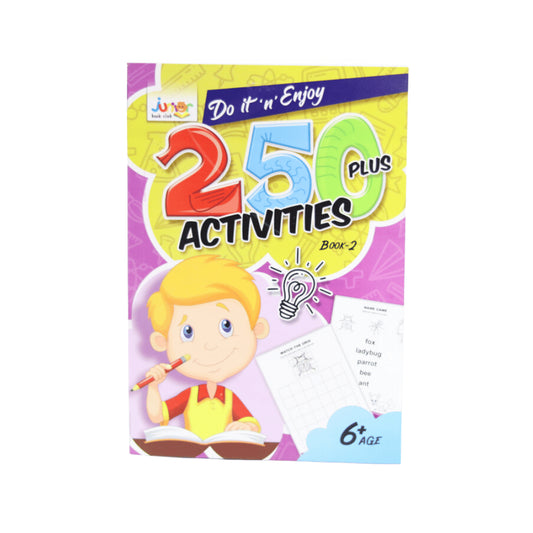 250 PLUS ACTIVITIES COLORING BOOK 2