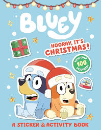 BLUEY HOORAY, IT'S CHRISTMAS A STICKER ACTIVITY BOOK
