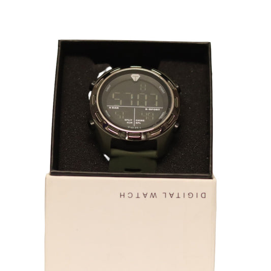 TOMI DARK GREEN DIGITAL SPORTS WRIST WATCH WATERPROOF FOR MEN