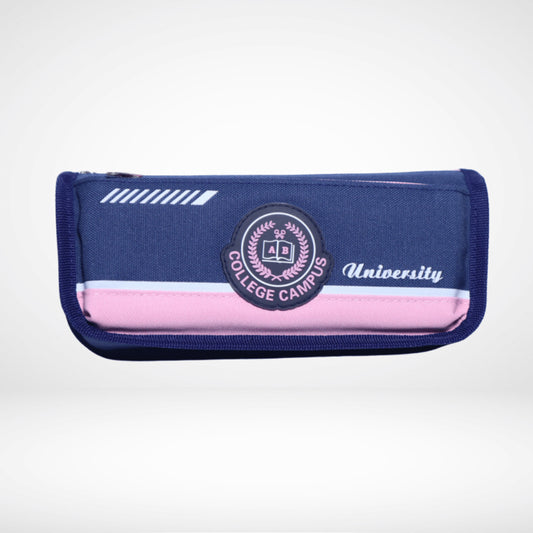 PENCIL POUCH ZIPPER CASE UNIVERSITY 6757