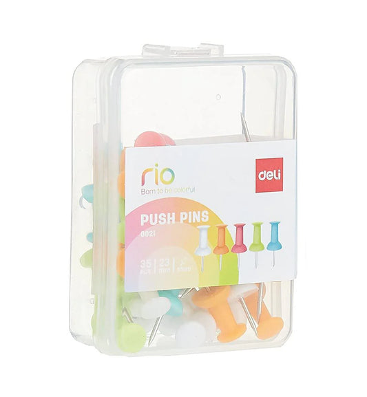 DELI RIO PUCH PINS 0021 35PCS
