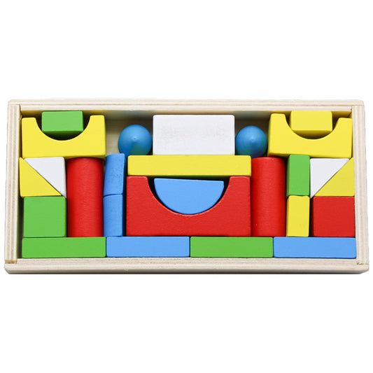 WOODEN PEG CASTLE PUZZLE WP-022
