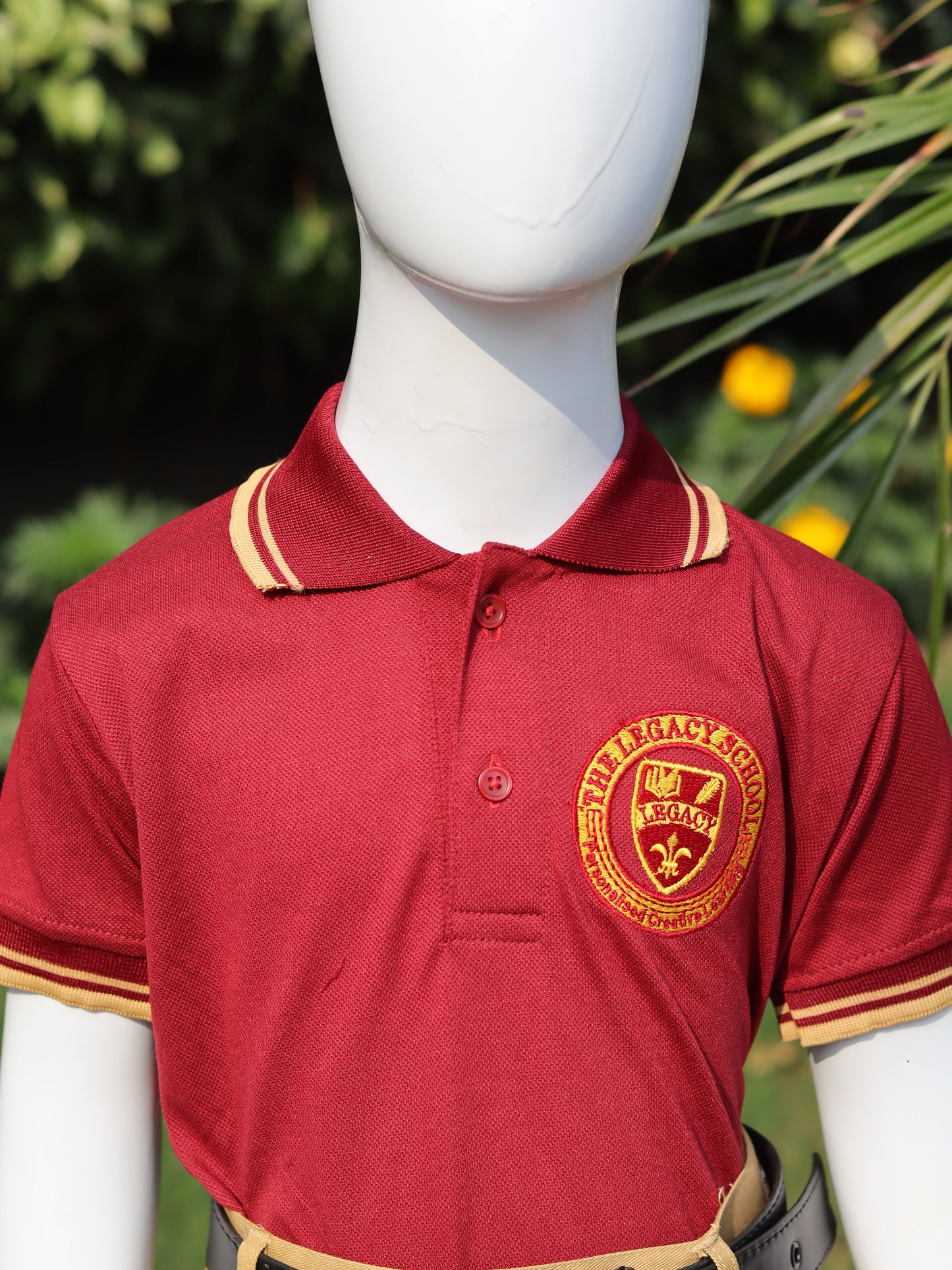 THE LEGACY SCHOOL POLO SHIRT HALF SLEEVES (TLS)