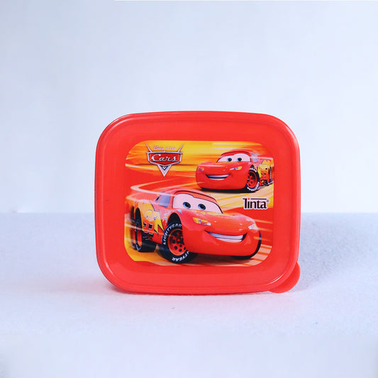 McQUEEN CAR SANDWICH BOX FOR SCHOOL KIDS TINTA